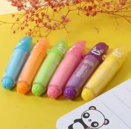 Cute Mini Bear Highlighter Pen Box (6 pcs)
